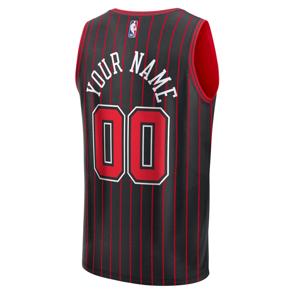 Chicago Bulls Fanatics Youth Fast Break Custom Jersey - Icon Edition - Red
