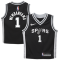 San Antonio Spurs Victor Wembanyama Nike Infant Swingman Jersey - Icon Edition - Black