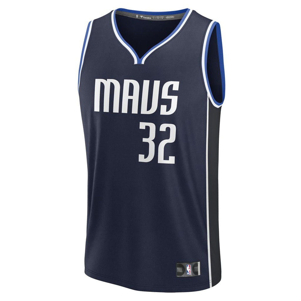 Dallas Mavericks Cooper Flagg Fanatics 2025 NBA Draft First Round Pick Fast Break Replica Jersey - Statement Edition - Navy