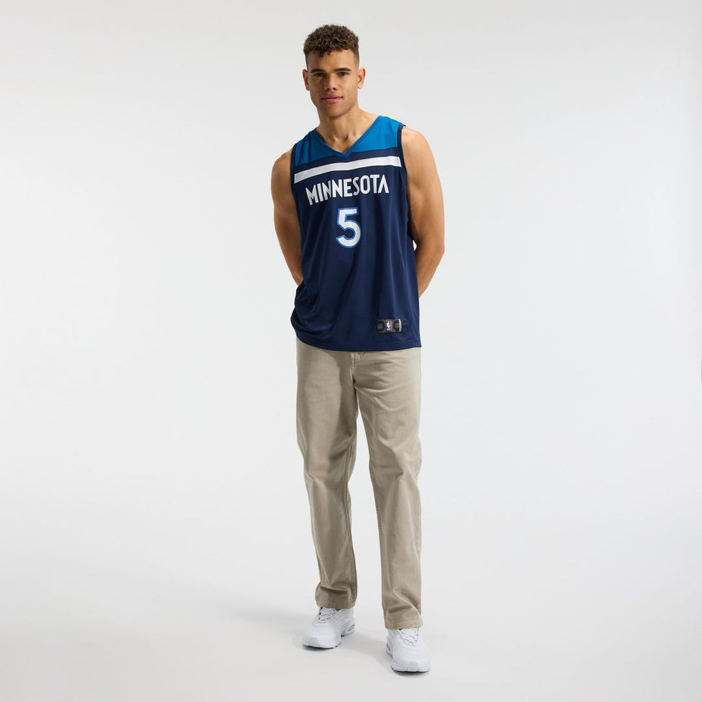 Minnesota Timberwolves Anthony Edwards Fanatics Fast Break Replica Player Jersey - Icon Edition - Navy