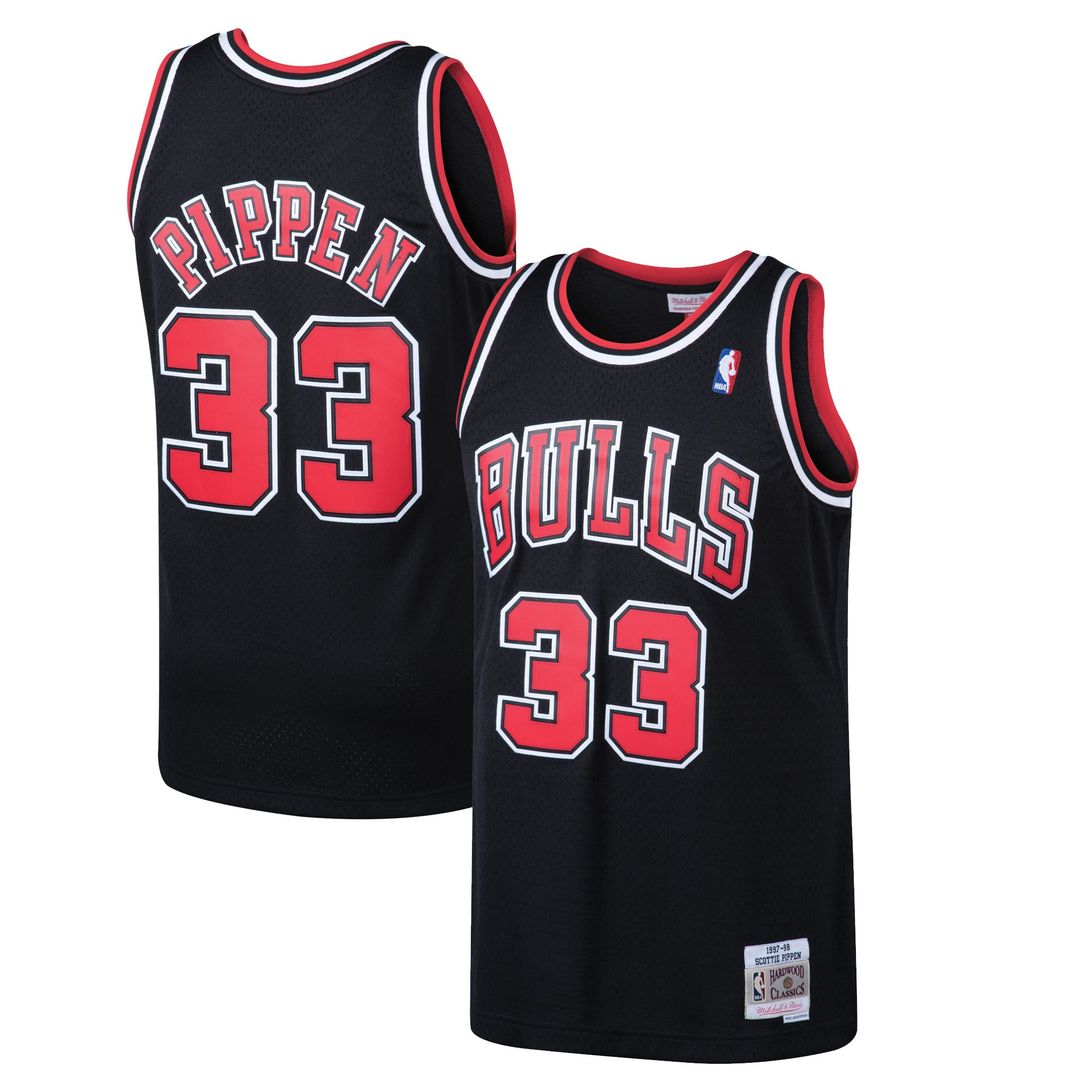 Chicago Bulls Scottie Pippen Mitchell & Ness Hardwood Classics Swingman Jersey - White