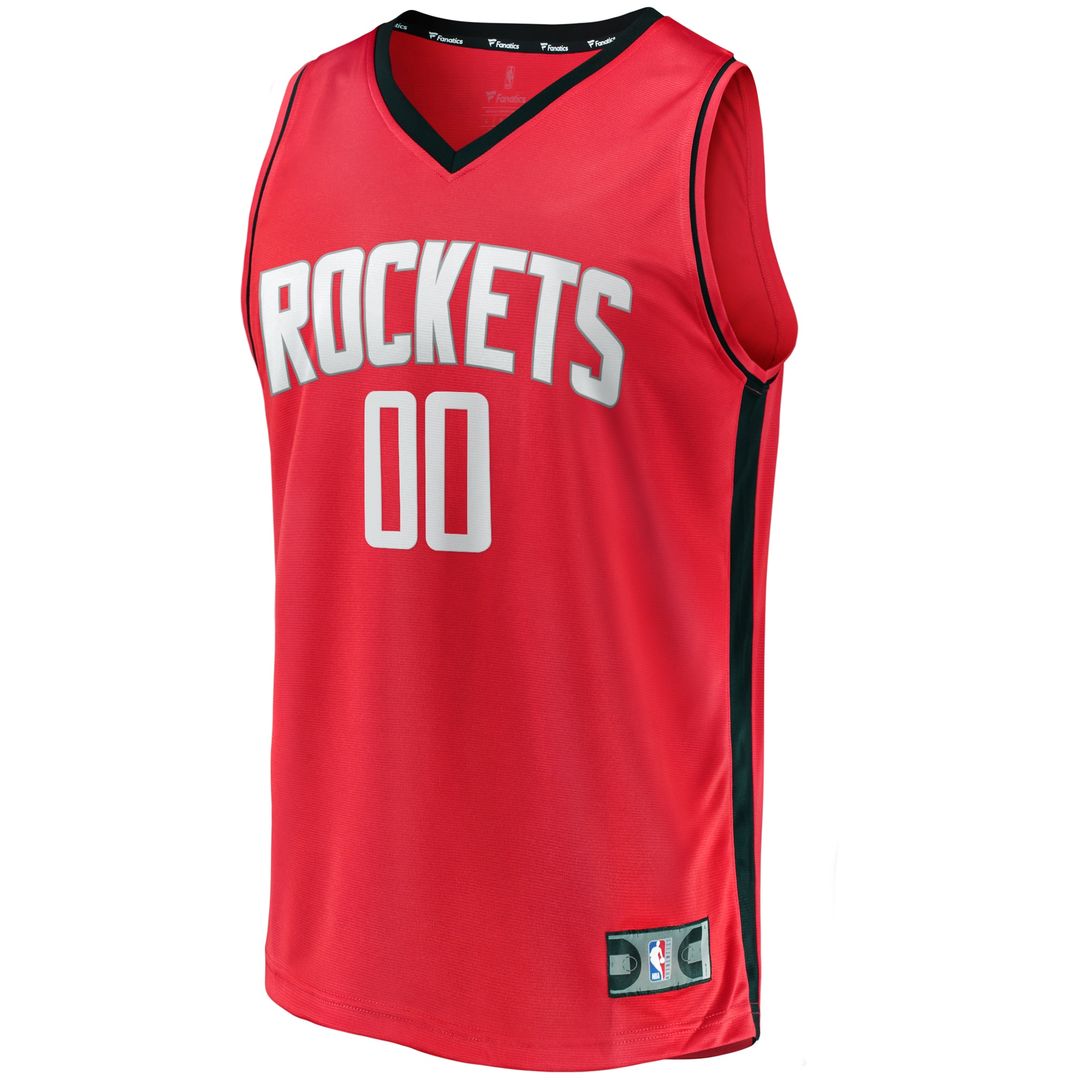 Houston Rockets Fanatics Fast Break Custom Replica Jersey - Icon Edition - Red