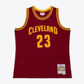 Cleveland Cavaliers LeBron James Mitchell & Ness 2015 - 16 Swingman Jersey - Wine