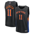 New York Knicks Jalen Brunson Fanatics Fast Break Jersey - Statement Edition - Black