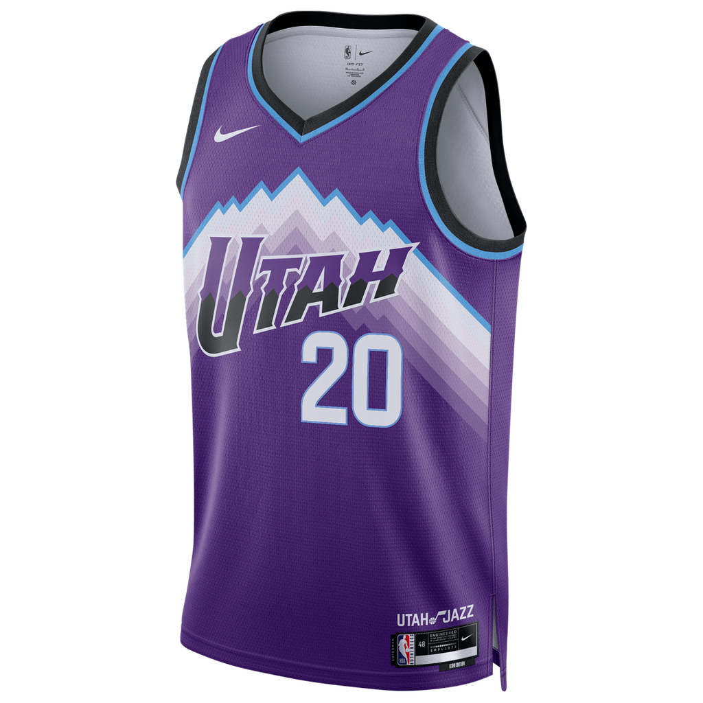 Utah Jazz Jaren Jackson Jr. Nike Unisex Swingman Jersey - Icon Edition - Purple