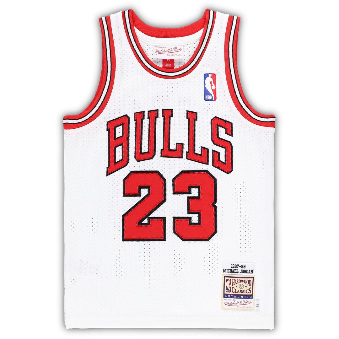 Chicago Bulls Michael Jordan Mitchell & Ness Preschool 1996/97 Hardwood Classics Authentic Jersey - Black