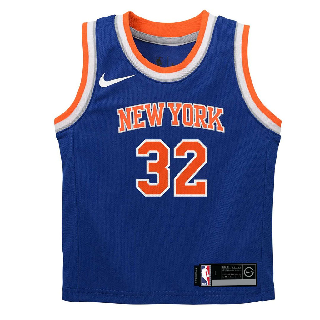 New York Knicks Karl - Anthony Towns Nike Toddler Replica Swingman Jersey - Blue - Icon Edition