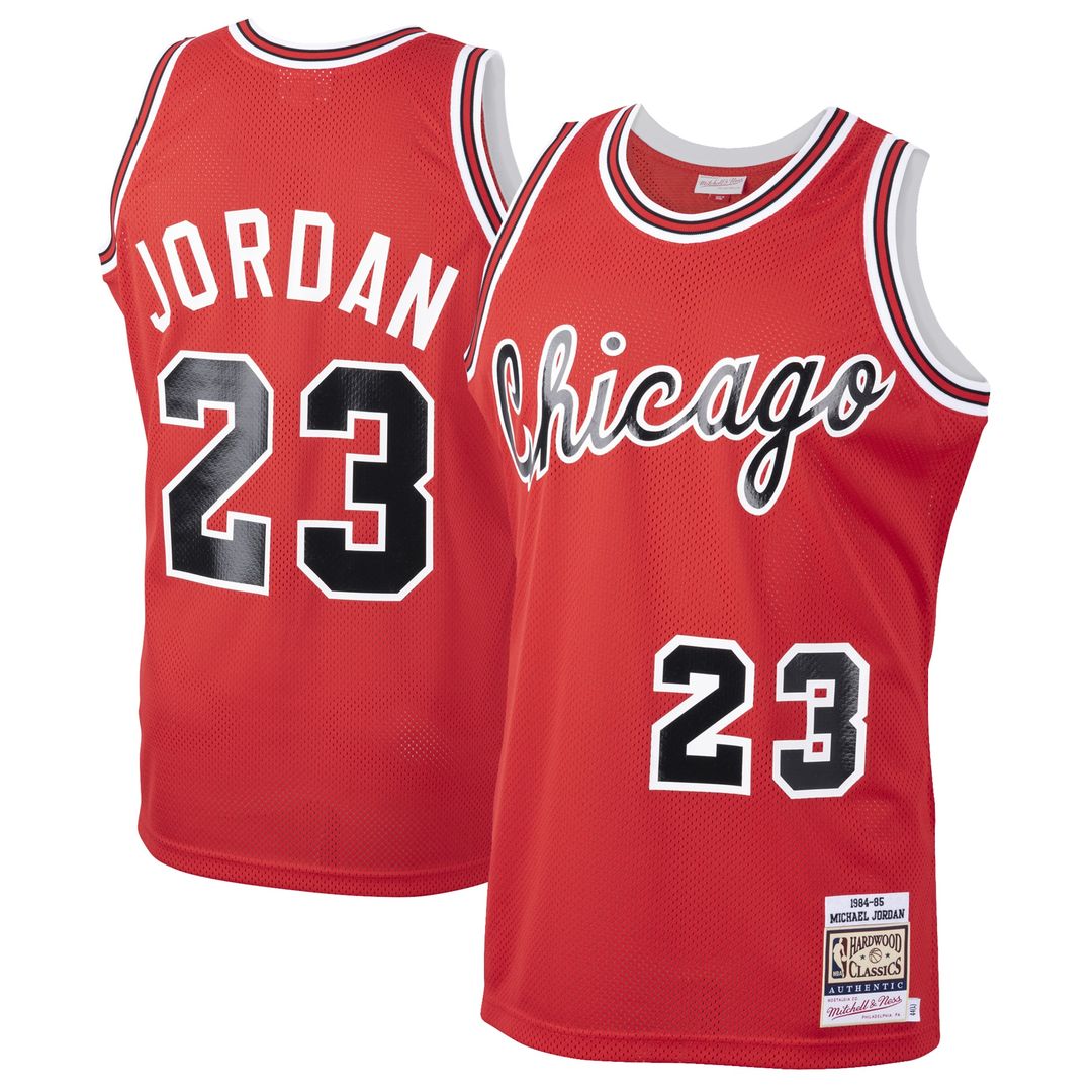 Chicago Bulls Michael Jordan Mitchell & Ness 1984/85 Hardwood Classics Rookie Authentic Jersey - White