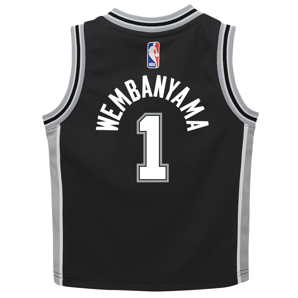 San Antonio Spurs Victor Wembanyama Nike Infant Swingman Jersey - Icon Edition - Black