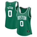 Boston Celtics Jayson Tatum Fanatics Women's Fast Break Player Jersey - Icon Edition - Kelly Green