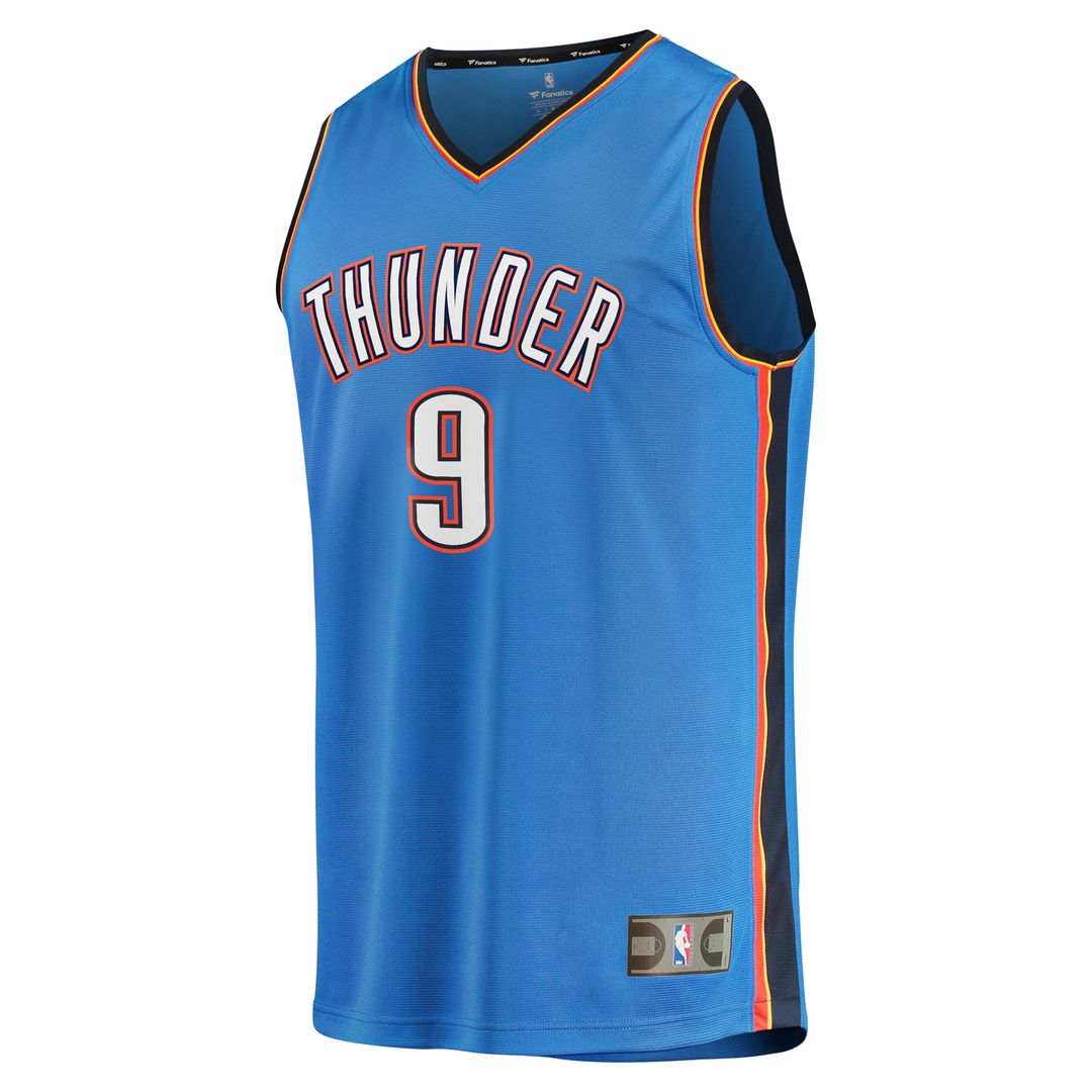 Oklahoma City Thunder Alex Caruso Fanatics Fast Break Replica Player Jersey - Icon Edition - Blue
