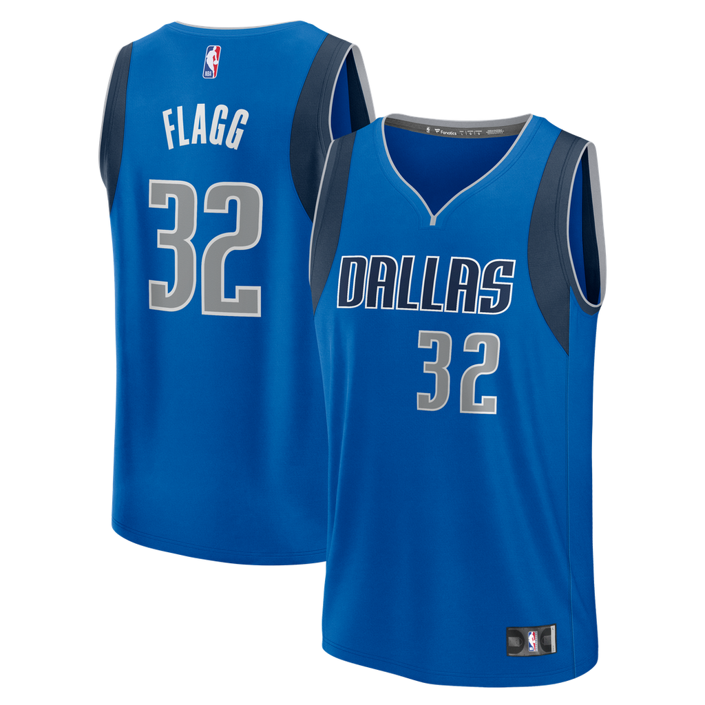 Dallas Mavericks Cooper Flagg Fanatics 2025 NBA Draft First Round Pick Fast Break Replica Jersey - Icon Edition - Blue