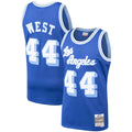 Los Angeles Lakers Jerry West Mitchell & Ness Hardwood Classics Swingman Jersey - Royal