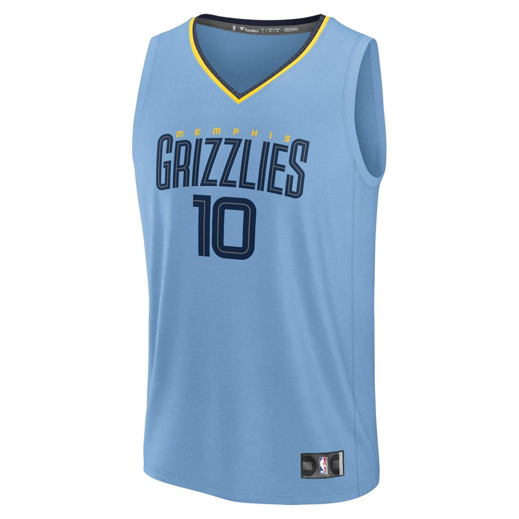 Memphis Grizzlies Luke Kennard Fanatics Fast Break Replica Player Jersey - Statement Edition - Light Blue