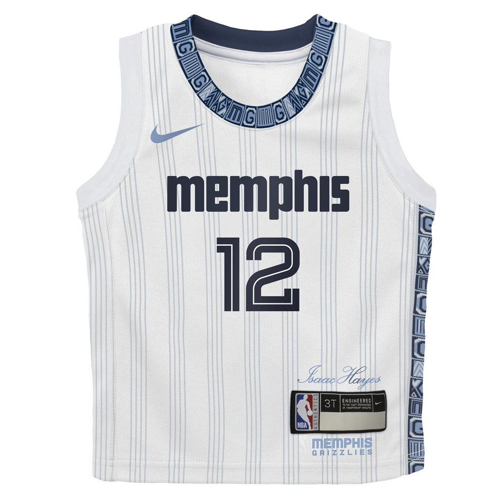Memphis Grizzlies Ja Morant Nike Preschool 2025/26 City Edition Swingman Jersey - White