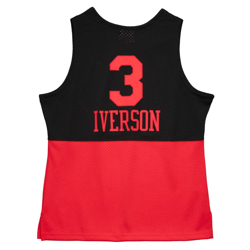Philadelphia 76ers Allen Iverson Mitchell & Ness 2003/04 Hardwood Classics Reload 2.0 Swingman Jersey - Black