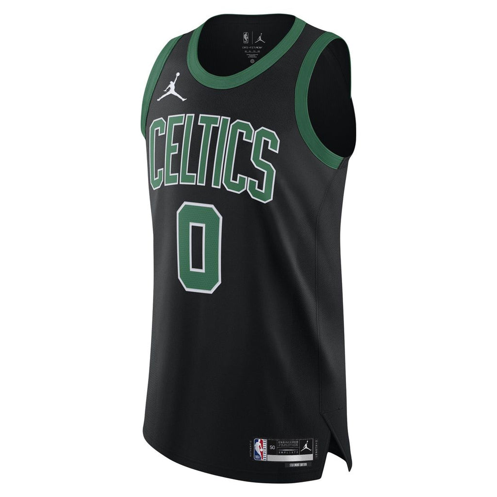 Boston Celtics Jayson Tatum Jordan Brand Authentic Player Jersey - Statement Edition - Black
