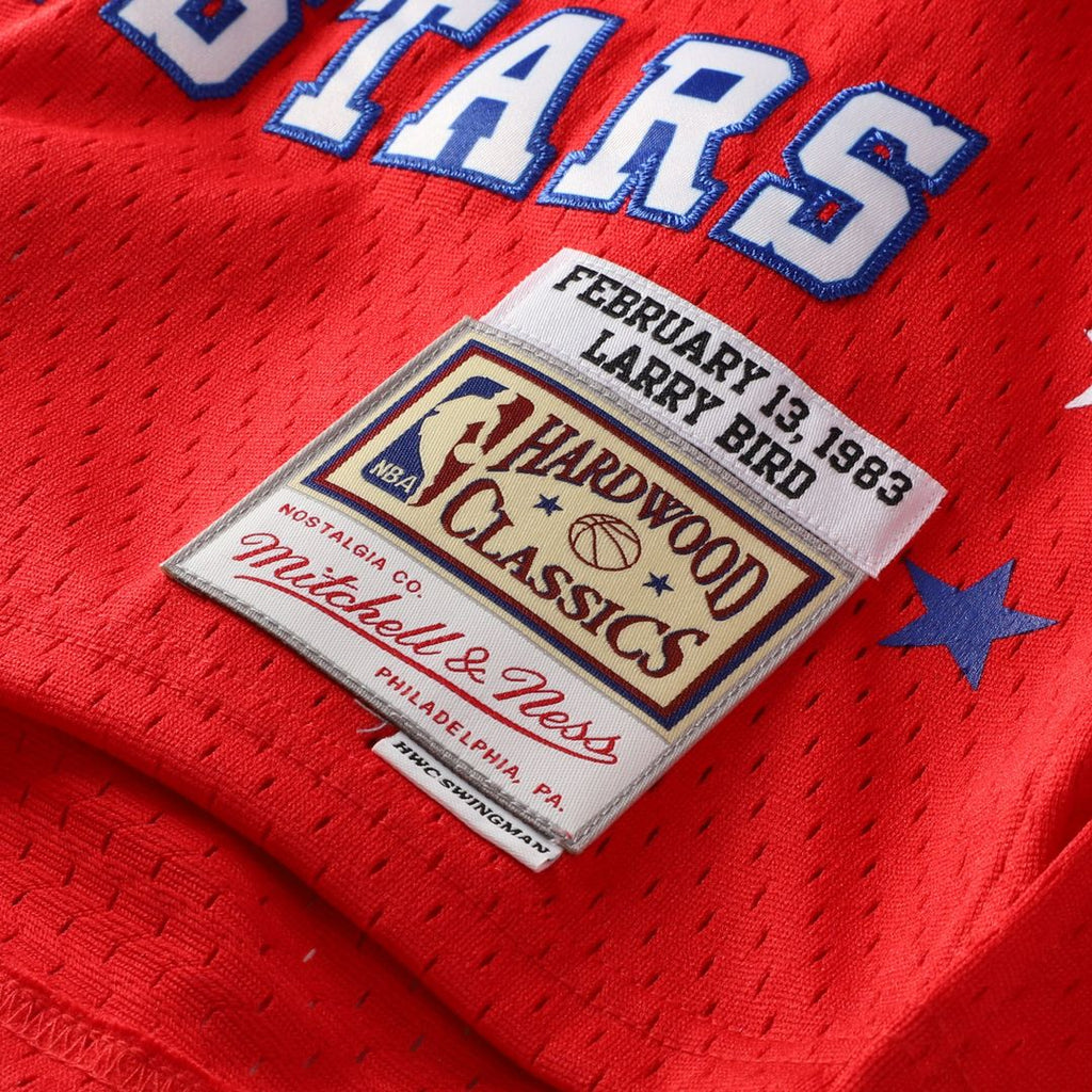 Larry Bird 1983 NBA All - Star Game Mitchell & Ness Youth Hardwood Classics Swingman Jersey - Red