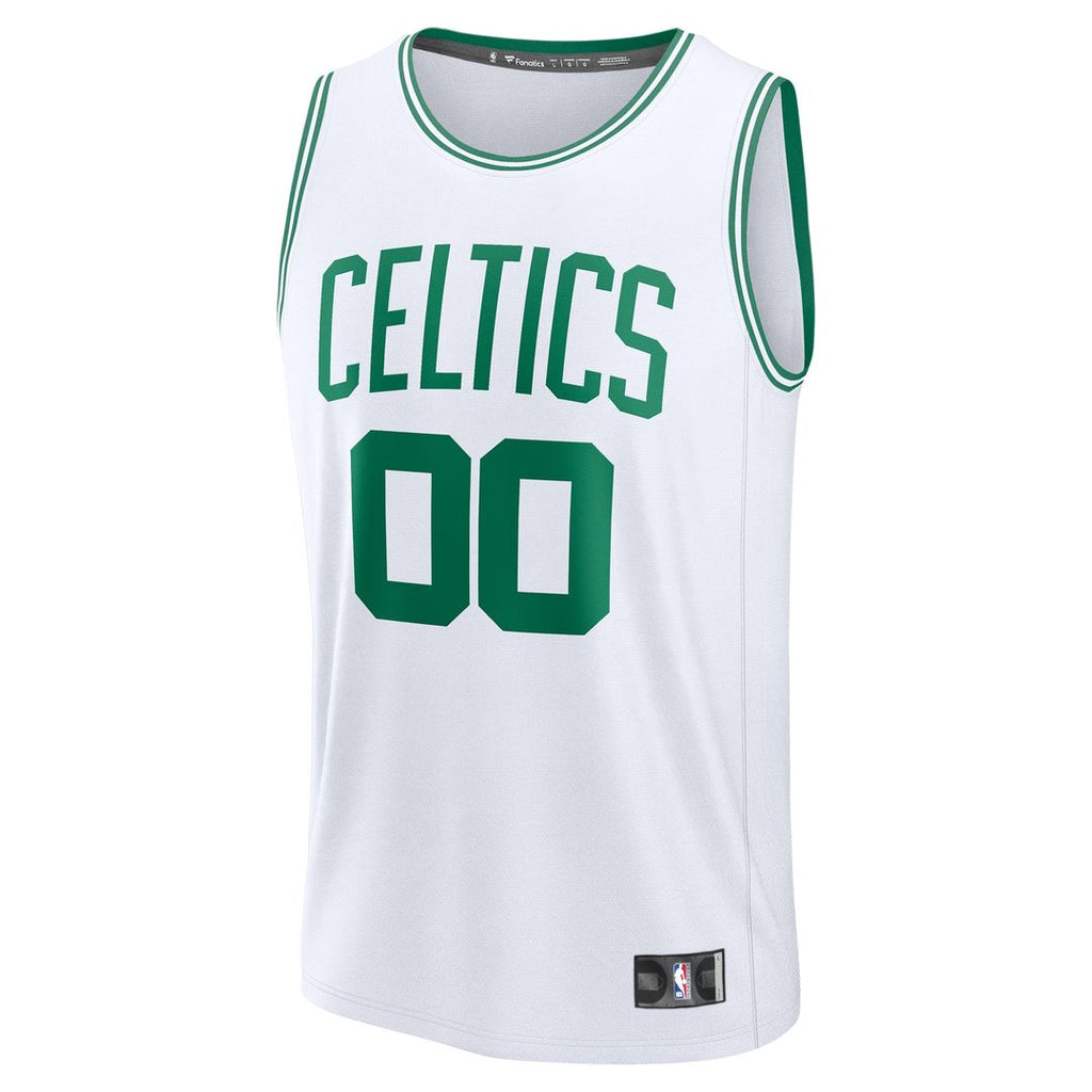Boston Celtics Fanatics Fast Break Custom Jersey - Icon Edition - Kelly Green