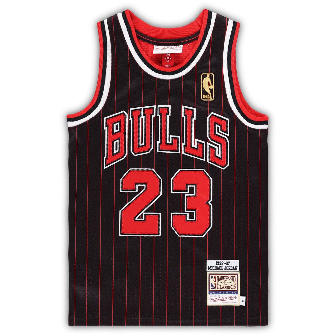 Chicago Bulls Michael Jordan Mitchell & Ness Preschool 1997/98 Hardwood Classics Authentic Jersey - Red