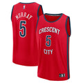 New Orleans Pelicans Dejounte Murray Fanatics Youth Fast Break Replica Player Jersey - Statement Edition - Red