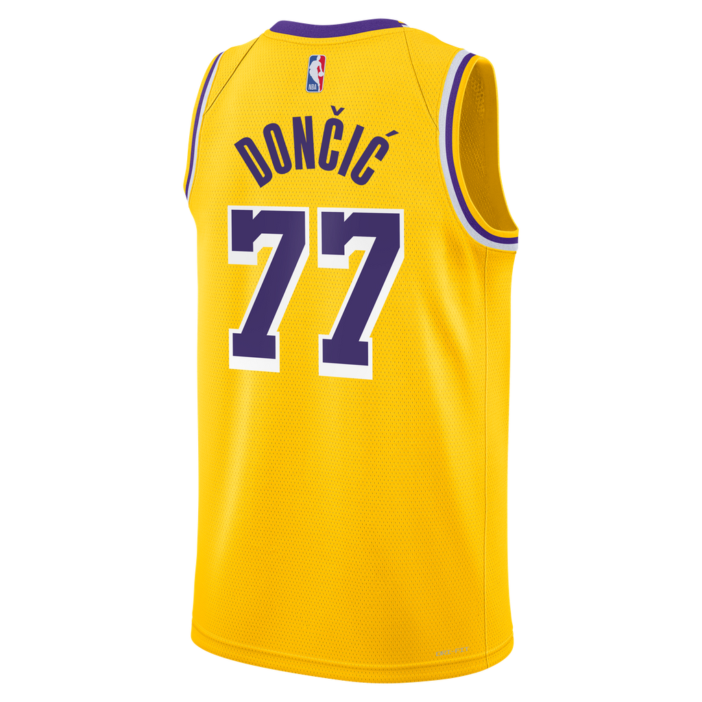 Los Angeles Lakers Luka Dončić Nike Unisex Swingman Jersey - Icon Edition - Gold