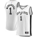 San Antonio Spurs Victor Wembanyama Fanatics Youth Fast Break Player Jersey - Association Edition - White