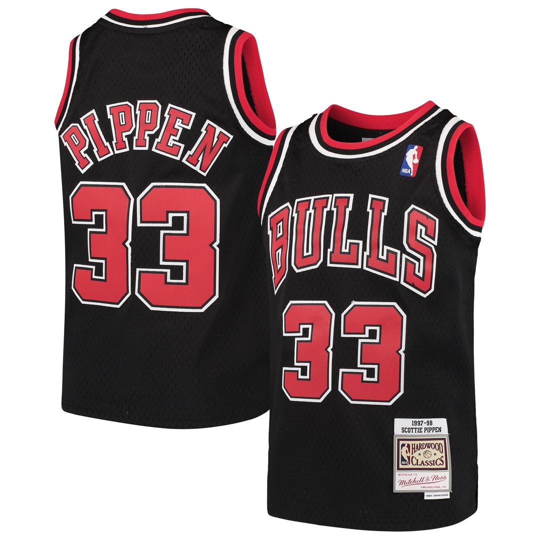 Chicago Bulls Scottie Pippen Mitchell & Ness Youth 1997 - 98 Hardwood Classics Swingman Jersey - Red