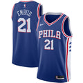 Philadelphia 76ers Joel Embiid Nike 2019/2020 Swingman Jersey - Icon Edition - Royal