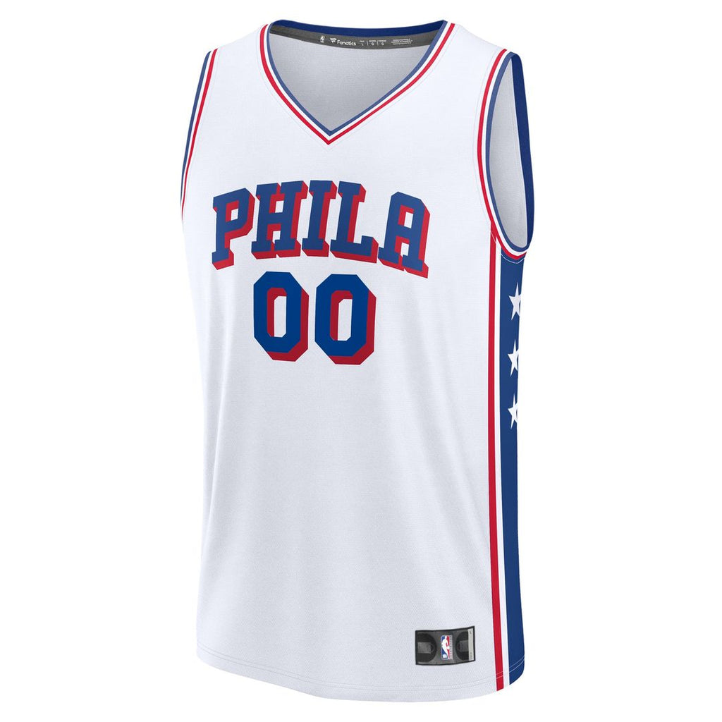 Philadelphia 76ers Fanatics Fast Break Custom Jersey - Icon Edition - Red