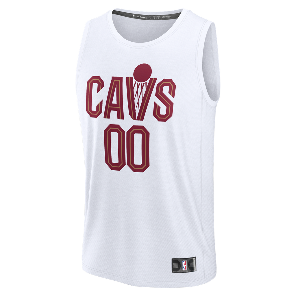 Cleveland Cavaliers Fanatics Youth Fast Break Custom Jersey - Statement Edition - Black