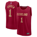Cleveland Cavaliers James Harden Fanatics Youth Fast Break Replica Jersey - Icon Edition - Wine