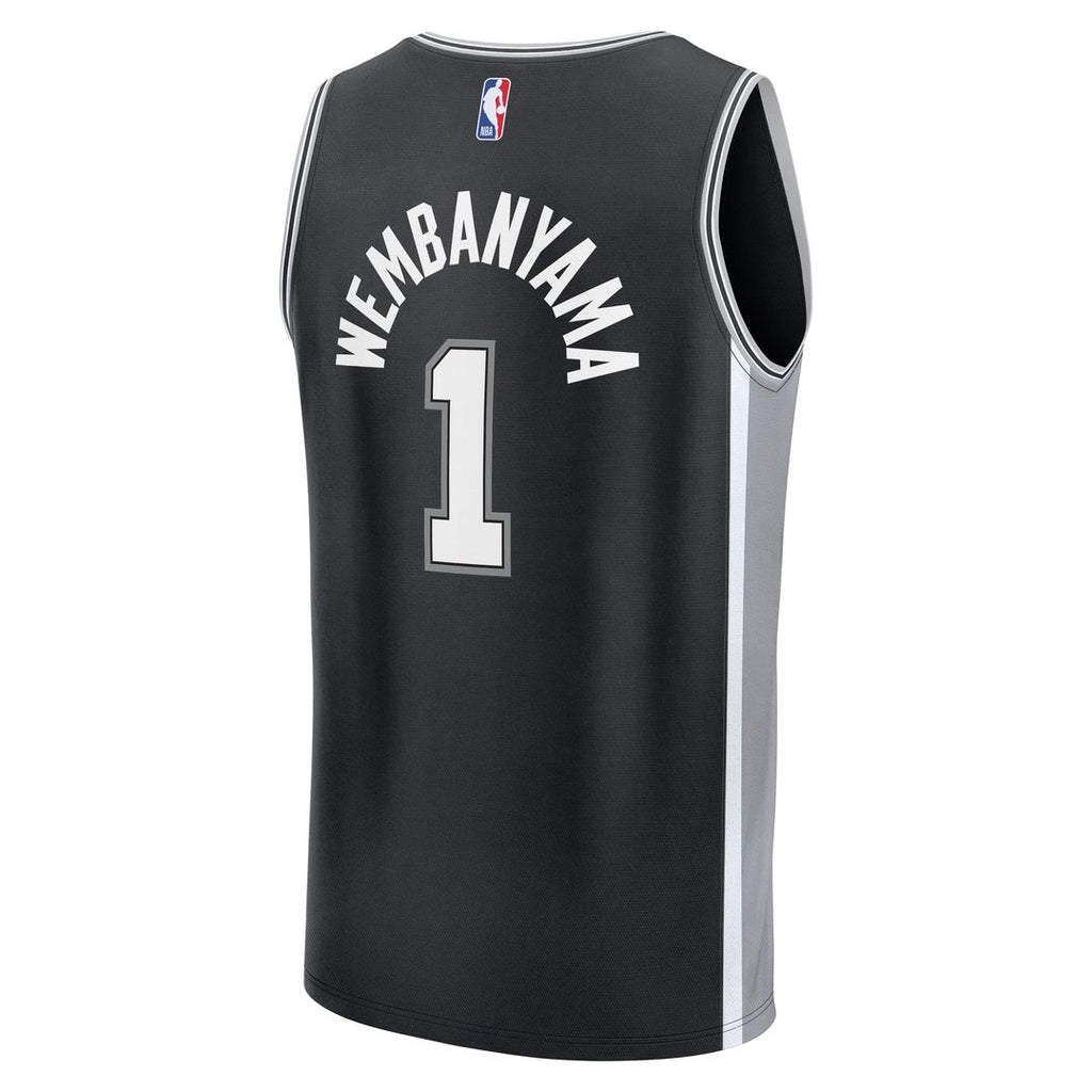 San Antonio Spurs Victor Wembanyama Fanatics Youth Fast Break Replica Player Jersey - Association Edition - White