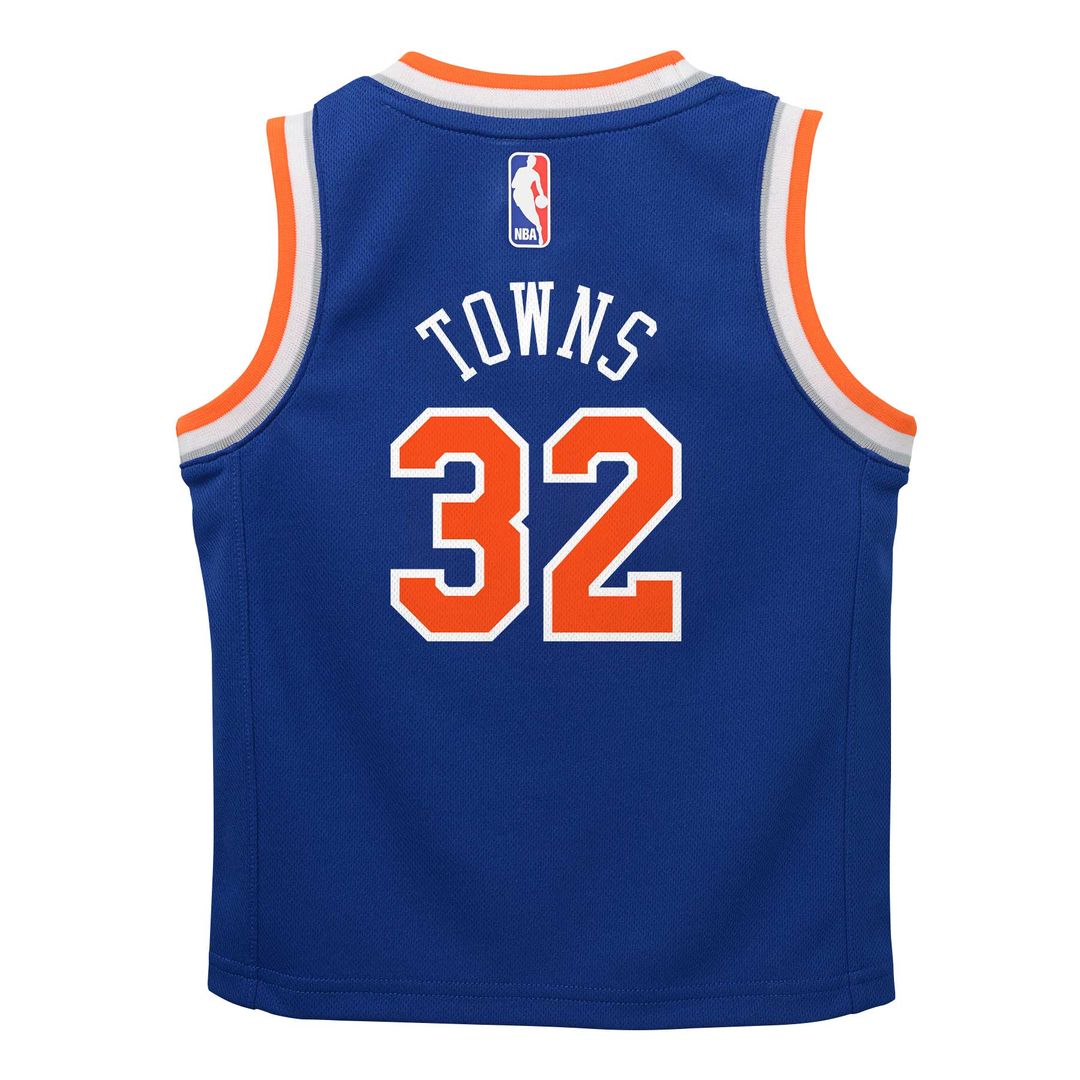 New York Knicks Karl - Anthony Towns Nike Toddler Replica Swingman Jersey - Blue - Icon Edition