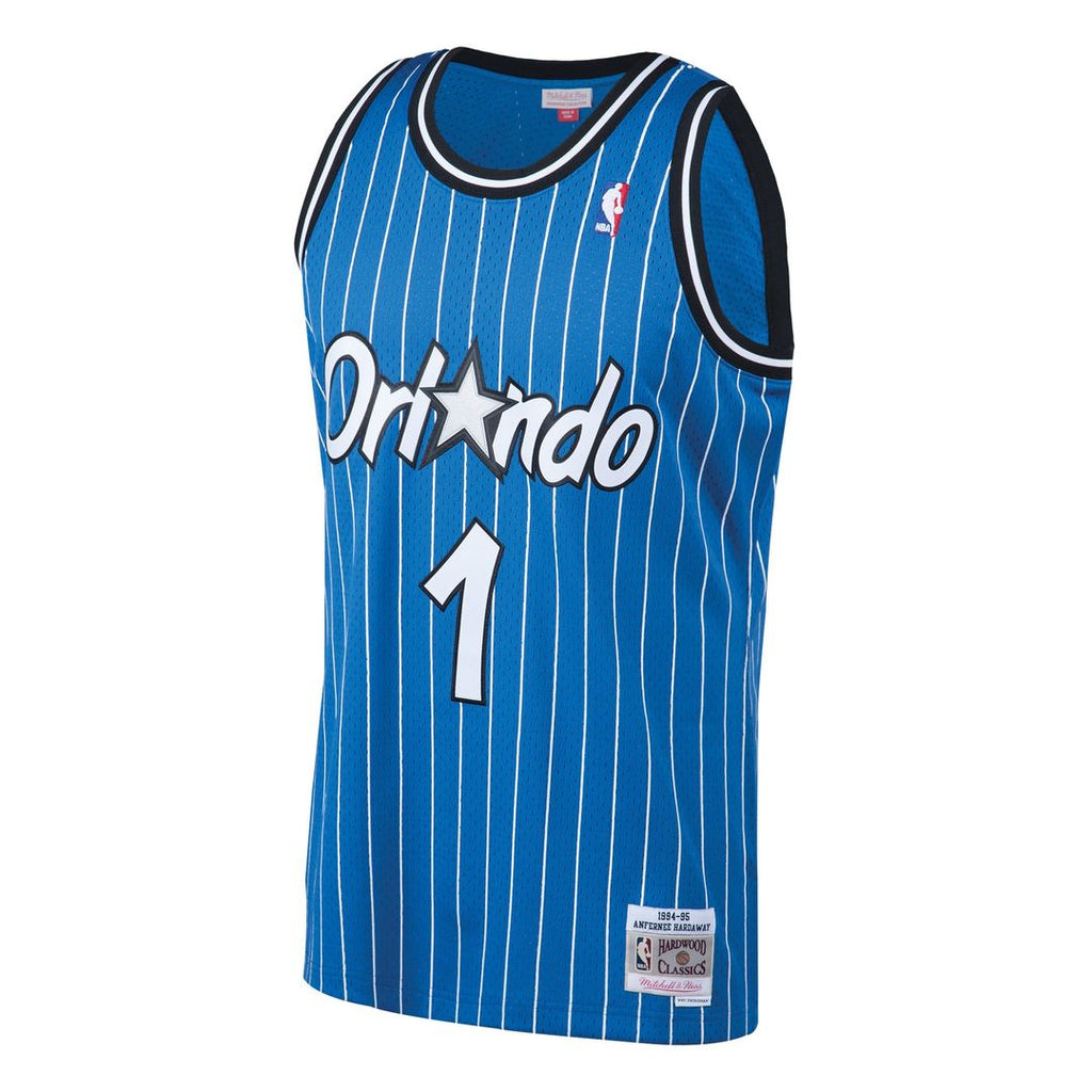 Orlando Magic Penny Hardaway Mitchell & Ness 1994/95 Hardwood Classics Swingman Jersey - Blue