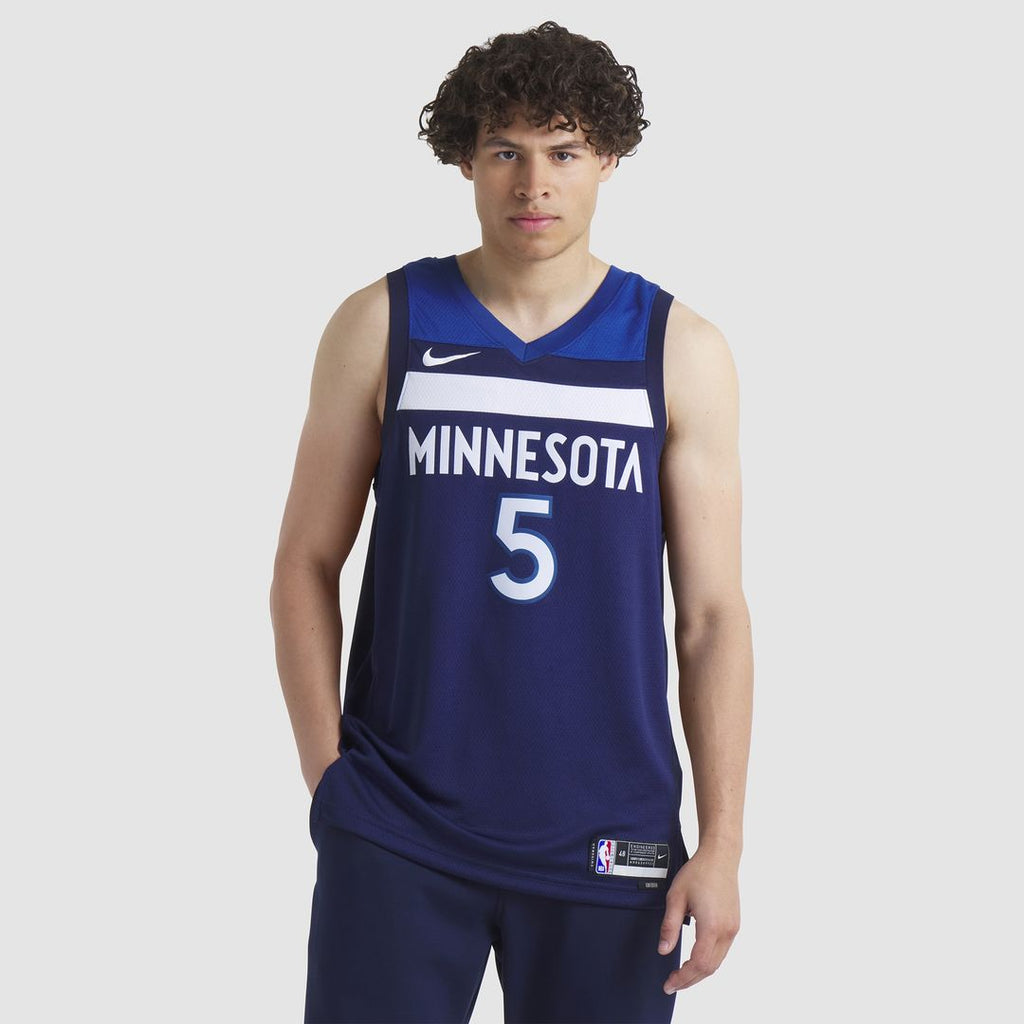 Minnesota Timberwolves Anthony Edwards Nike Unisex Swingman Jersey - Icon Edition - Navy