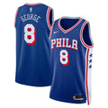 Philadelphia 76ers Paul George Nike Unisex 2024 Offseason Addition Nike Swingman Jersey - Royal