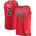 Chicago Bulls Lonzo Ball Fanatics Youth Fast Break Road Replica Jersey - Icon Edition - Red