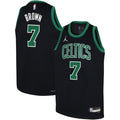 Boston Celtics Jaylen Brown Jordan Brand Youth Swingman Jersey - Statement Edition - Black