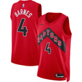 Toronto Raptors Scottie Barnes Nike Unisex Swingman Jersey - Icon Edition - Red