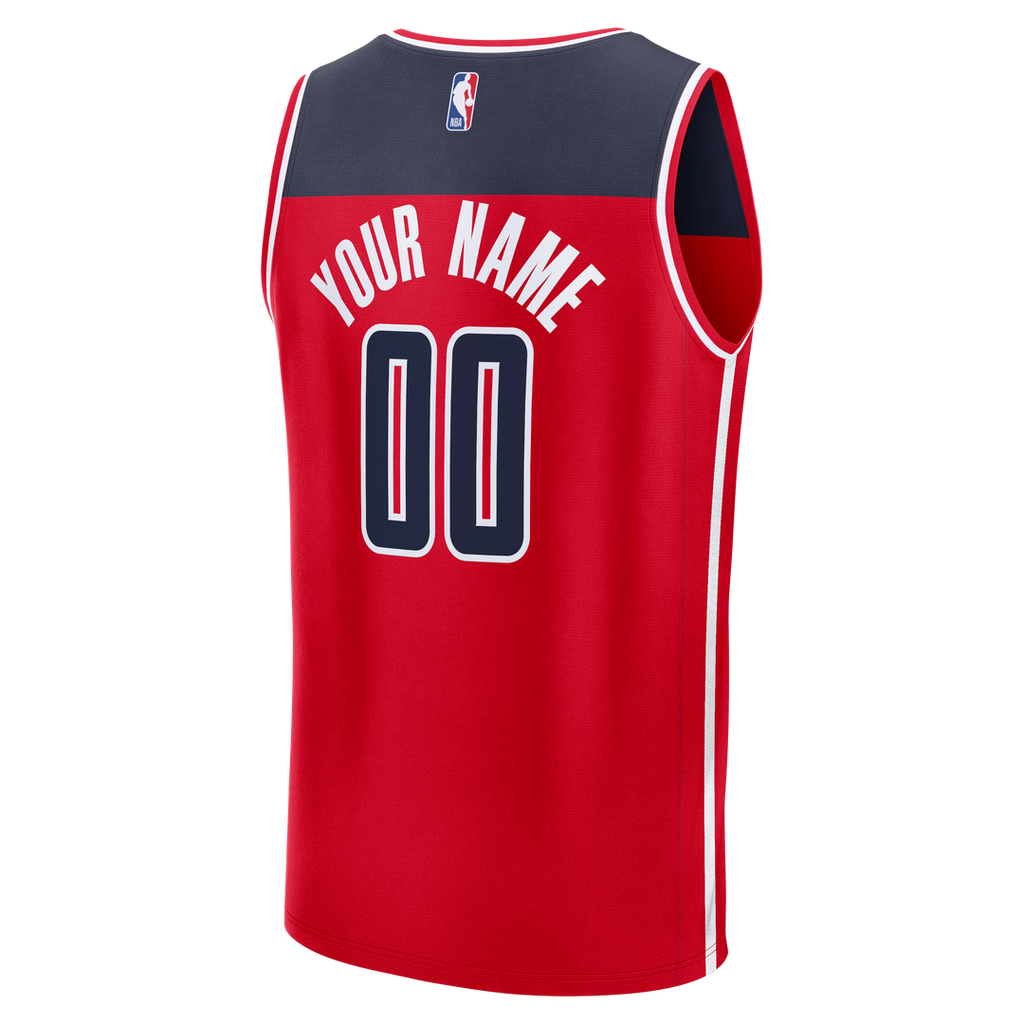 Washington Wizards Fanatics Fast Break Custom Jersey - Statement Edition - Navy