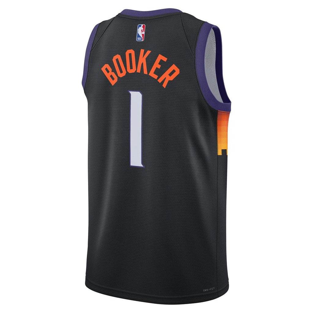 Phoenix Suns Devin Booker Nike Unisex 2025/26 Swingman Jersey - Black - City Edition