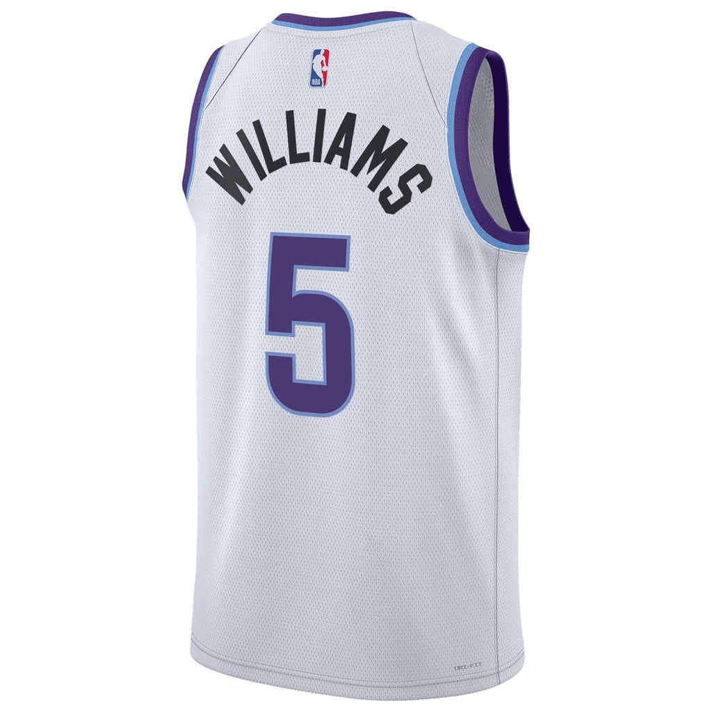 Utah Jazz Cody Williams Nike Unisex Swingman Jersey - Association Edition - White