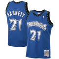 Minnesota Timberwolves Kevin Garnett Mitchell & Ness Big & Tall 2003/04 Hardwood Classics Swingman Jersey - Blue