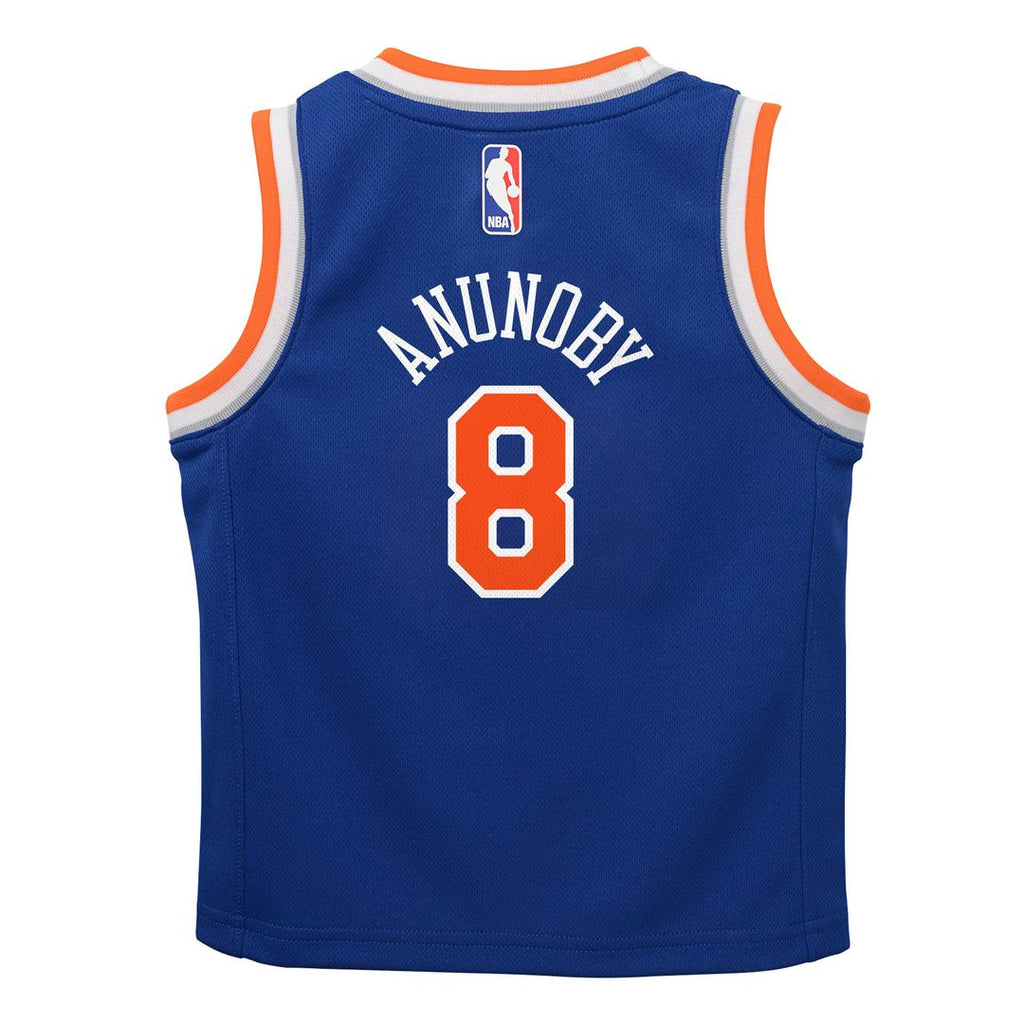 New York Knicks OG Anunoby Nike Preschool Swingman Swingman Jersey - Icon Edition - Blue
