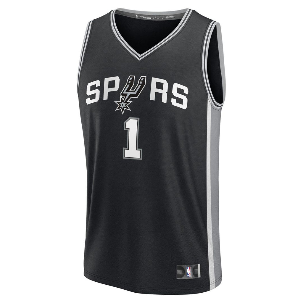 San Antonio Spurs Victor Wembanyama Fanatics Fast Break Replica Player Jersey - Association Edition - White