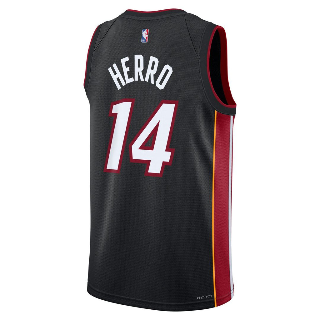 Miami Heat Tyler Herro Nike Youth Swingman Jersey - Icon Edition - Black
