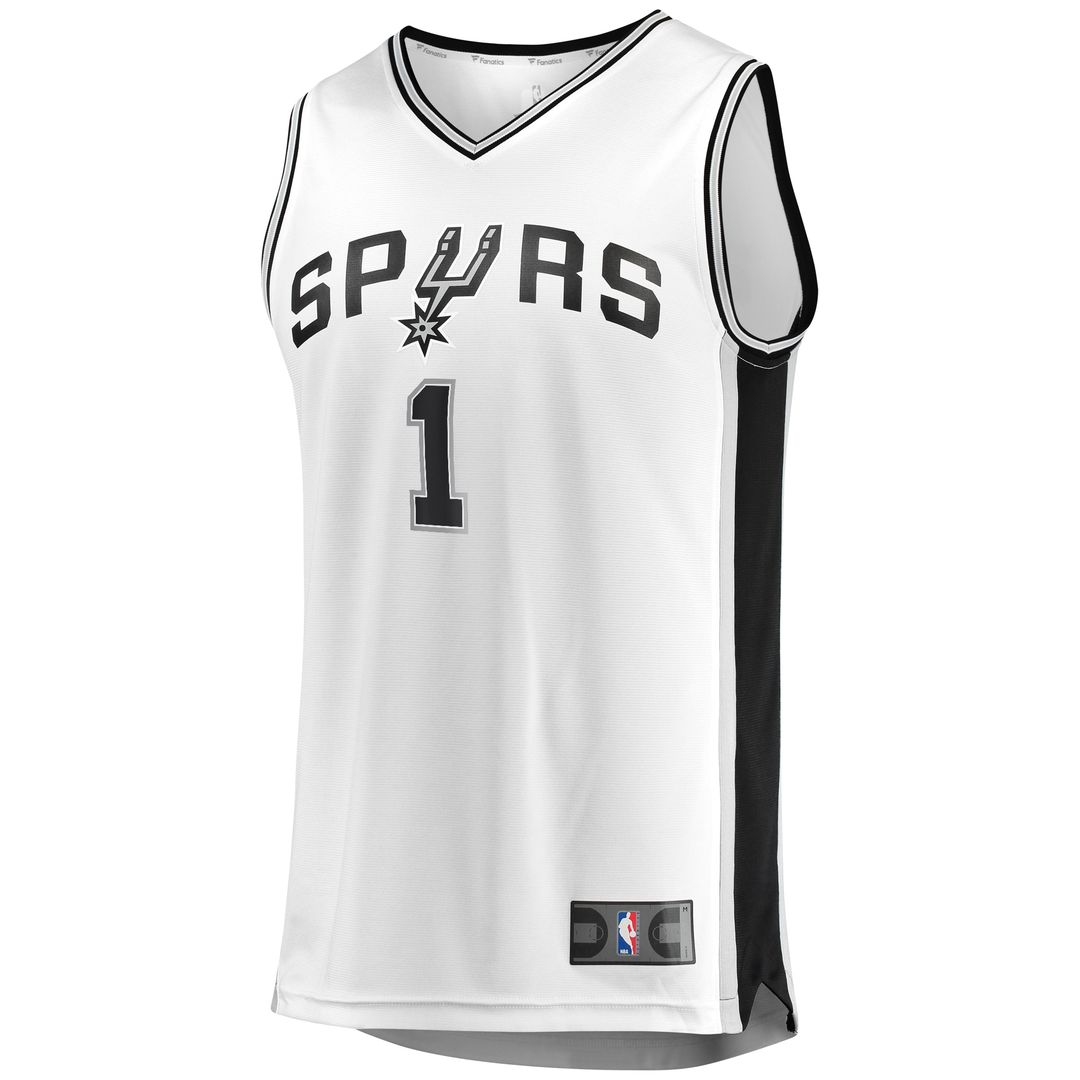 San Antonio Spurs Victor Wembanyama Fanatics Youth Fast Break Player Jersey - Association Edition - White
