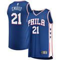 Philadelphia 76ers Joel Embiid Fanatics Fast Break Replica Player Jersey - Icon Edition - Royal