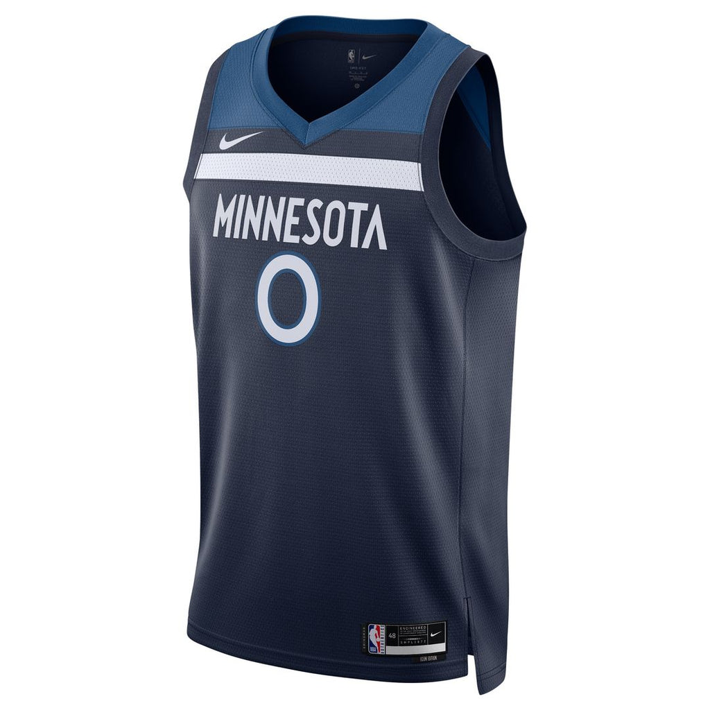Minnesota Timberwolves Donte DiVincenzo Nike Unisex Swingman Player Jersey - Icon Edition - Navy